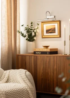 KAILA Spark Batteridrevet Billedbelysning 35 cm - Sølv