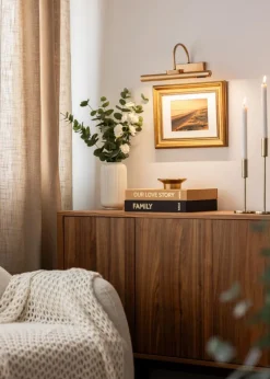 KAILA Spark Batteridrevet Billedbelysning 35 cm - Guld