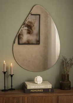 KAILA Spejl Deluxe Drop Dark Bronze 65x90 cm