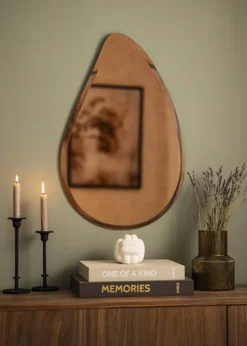 KAILA Spejl Deluxe Drop Rose Gold 45x70 cm