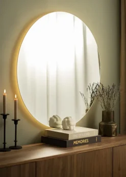 KAILA Spejl LED 90 cm Ø