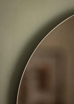 KAILA Spejl Oval Dark Bronze 50x100 cm