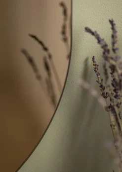 KAILA Spejl Oval Dark Bronze 50x100 cm