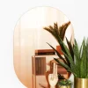 KAILA Spejl Oval Rose Gold 50x70 cm
