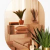 KAILA Spejl Oval Rose Gold 70x100 cm