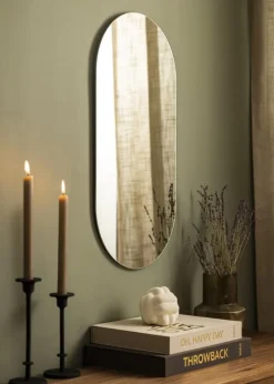 KAILA Spejl Oval 35x70 cm