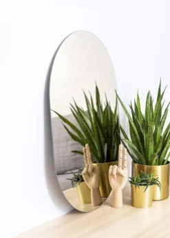 KAILA Spejl Oval 50x70 cm