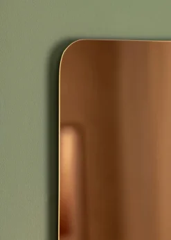 KAILA Spejl Rectangle Rose Gold 40x100 cm