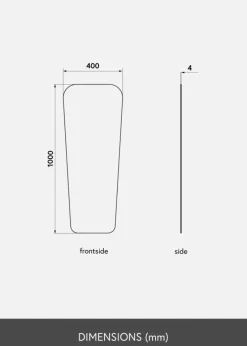 KAILA Spejl Retro 40x100 cm