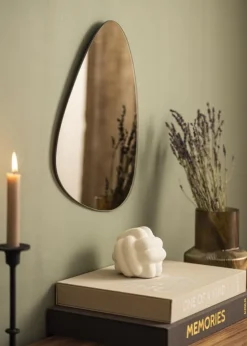 KAILA Spejl Shape I Dark Bronze 30x40 cm