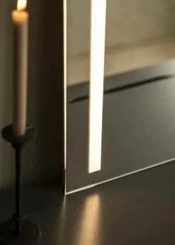 KAILA Spejl Stripes LED 91x109 cm