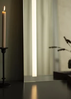 KAILA Spejl Stripes LED 91x109 cm