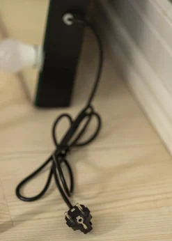 KAILA Spejl Tall LED Sort 55x165 cm