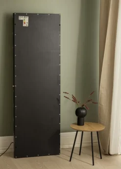 KAILA Spejl Tall LED Sort 55x165 cm