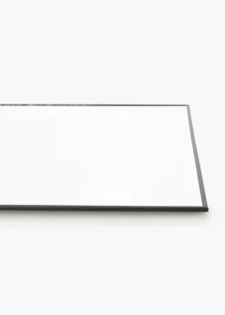 KAILA Square Mirror - Thin Black 80x80 cm