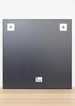 KAILA Square Mirror - Thin Black 80x80 cm