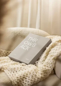 KAILA THROWBACK Dark Greige - Coffee Table Photo Album (60 Sorte Sider)