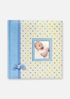 Kara Album Blå - 24x24 cm (40 Hvide sider / 20 blade)