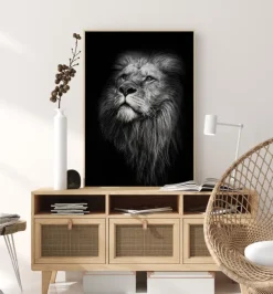 King Of Lions Plakat (21x29.7 cm (A4))