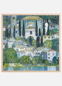 Kirche In Cassone (1913) Plakat (30x30 cm)