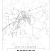 Kort - Porvoo - Hvid Plakat (21x29.7 cm (A4))