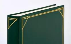 Kvadrat Grøn - 30x30 cm (100 Hvide sider / 50 blade)