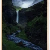 Kvernufoss Plakat (21x29.7 cm (A4))