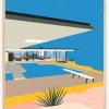 La Stahl House Plakat (21x29.7 cm (A4))