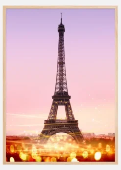 La Tour Eiffel Plakat (21x29.7 cm (A4))
