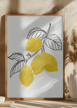 Lamya lemons Plakat (21x29.7 cm (A4))