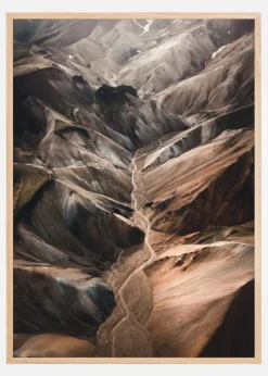 Landmannalaugar Plakat (21x29.7 cm (A4))