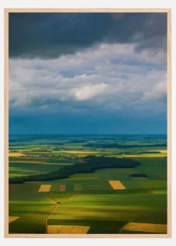 Landscape From Above Plakat (21x29.7 cm (A4))