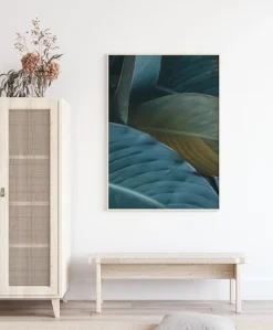 Leaf Close-Up Plakat (21x29.7 cm (A4))