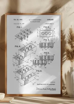 Lego NAo1 Plakat (21x29.7 cm (A4))