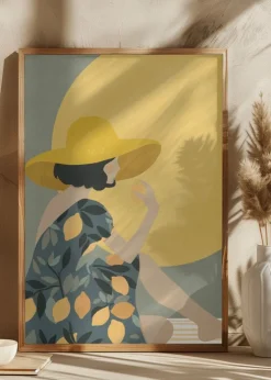 Lemon Vibes 02 Plakat (21x29.7 cm (A4))