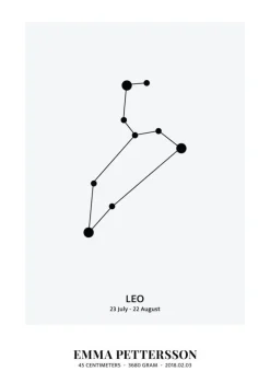 Leo - stjernetegn (21x29,7 cm (A4))