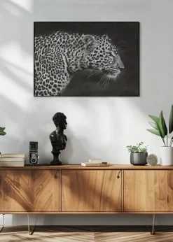 Leopard Close Up Plakat (21x29.7 cm (A4))