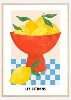 Les Citrons Plakat (21x29.7 cm (A4))