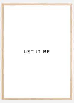 Let it be Plakat (21x29.7 cm (A4))