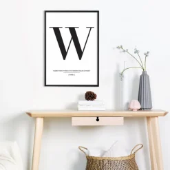 Letter Ä Plakat (21x29.7 cm (A4))