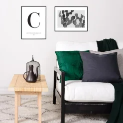 Letter C Plakat (21x29.7 cm (A4))