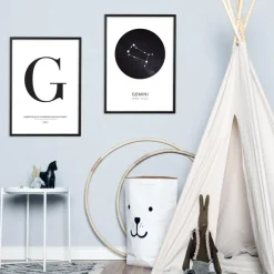 Letter G Plakat (21x29.7 cm (A4))