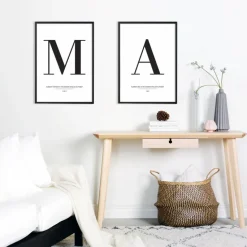 Letter G Plakat (21x29.7 cm (A4))