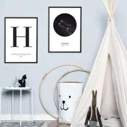 Letter H Plakat (21x29.7 cm (A4))