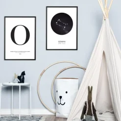 Letter W Plakat (21x29.7 cm (A4))