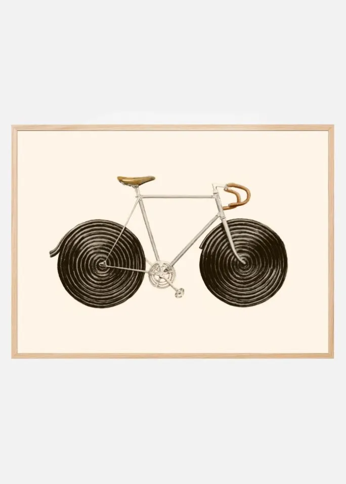 Licorice Bike Plakat (21x29.7 cm (A4))