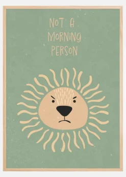 Lion nursery Plakat (21x29.7 cm (A4))