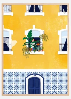 Lisbon Plakat (21x29.7 cm (A4))