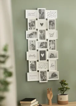 Living Large Collageramme Hvid - 21 Billeder