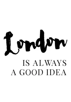 London is always good Plakat (21x29.7 cm (A4))